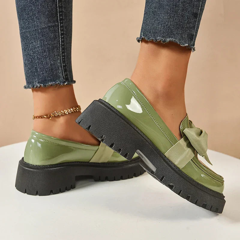 Valentina Chunky Bow Loafer