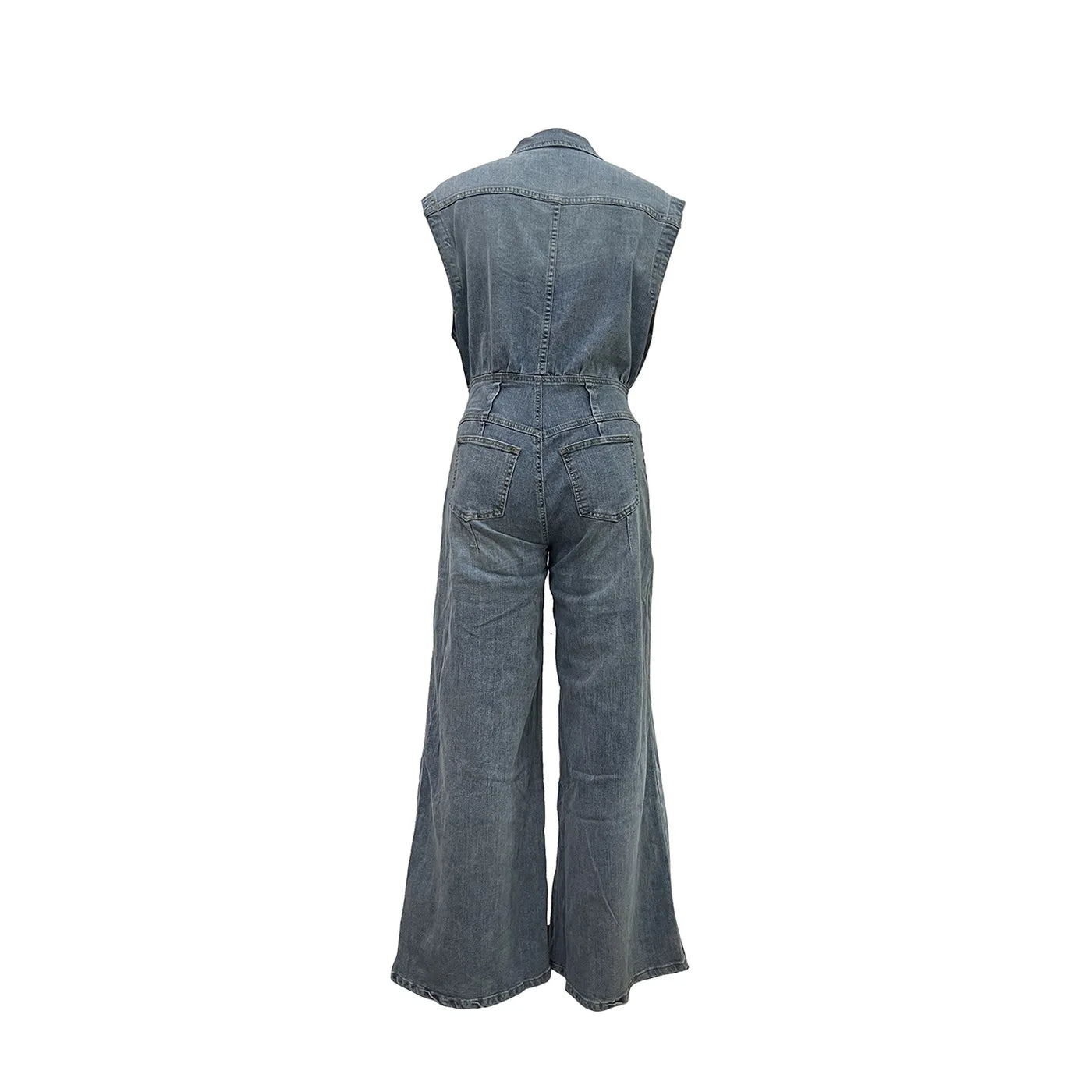 Stella™ | Denim Jumpsuit Vida