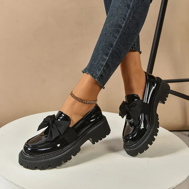 Valentina Chunky Bow Loafer
