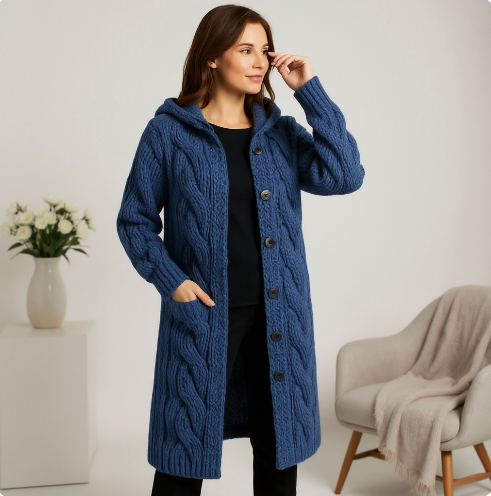 Karin - Elegant Mysig Kappa Med Mage Täckning