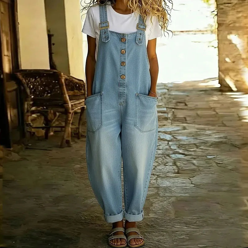 Saylor™ | Denimoverall Justerbar
