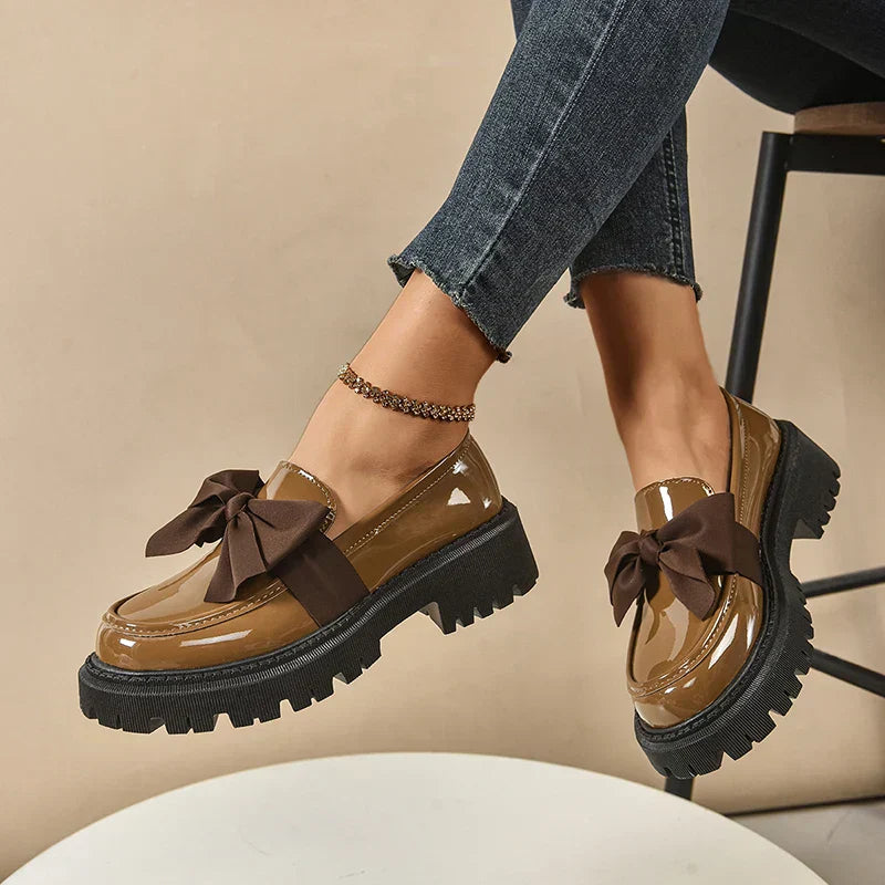 Valentina Chunky Bow Loafer