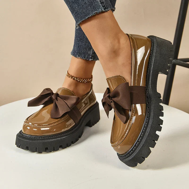 Valentina Chunky Bow Loafer