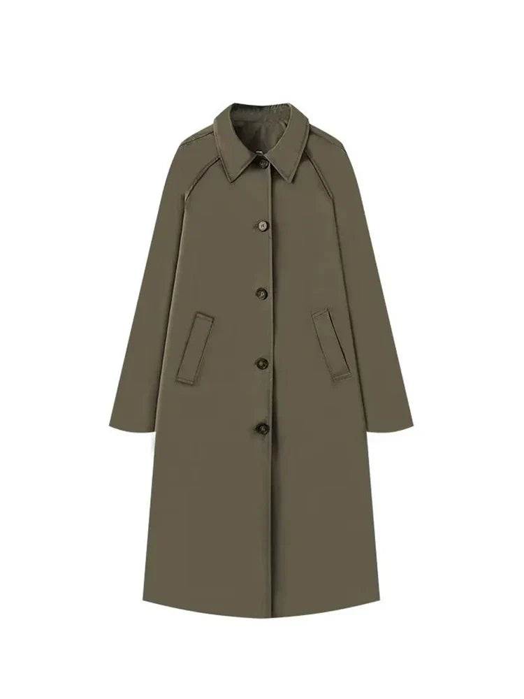 Eleanor – Klassisk Longline Trench Coat