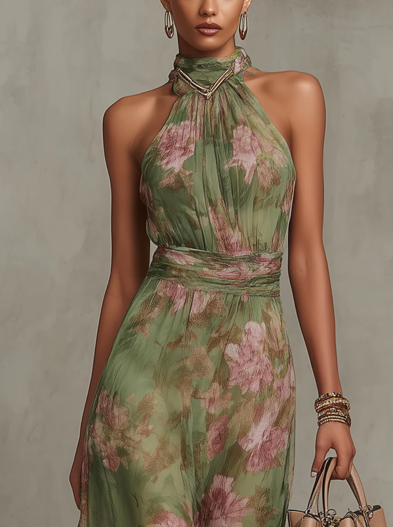 Sophie™ | Elegant klänning med blommönster