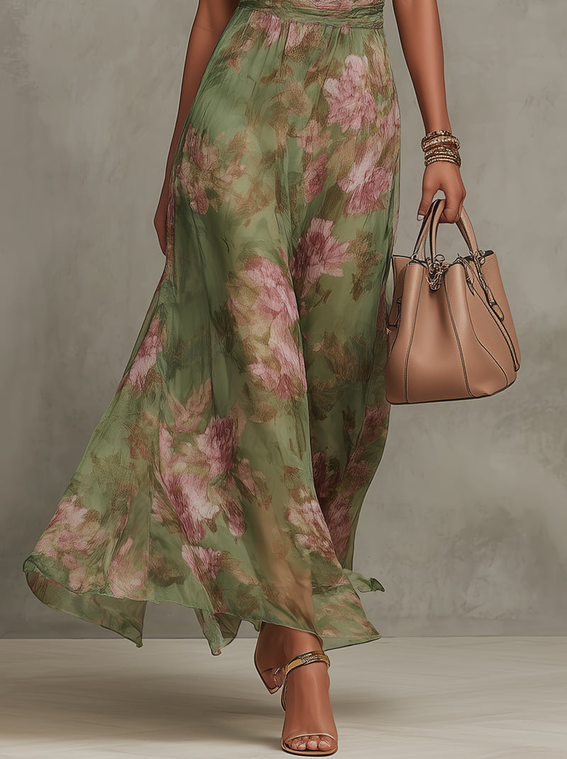 Sophie™ | Elegant klänning med blommönster