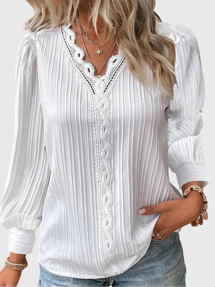 Andrea™ | Elegant Pullover Blus