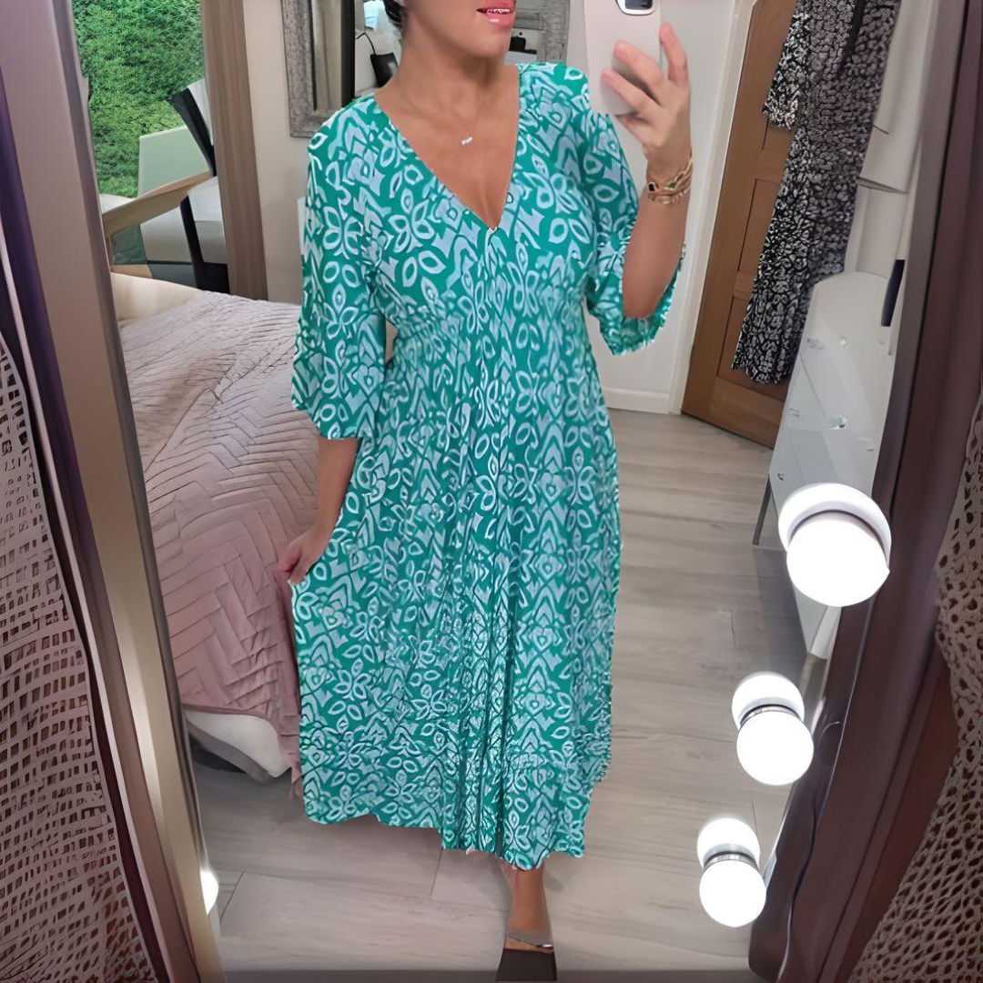 CHARMAGNE | FLÖDANDE BOHO KLÄNNING