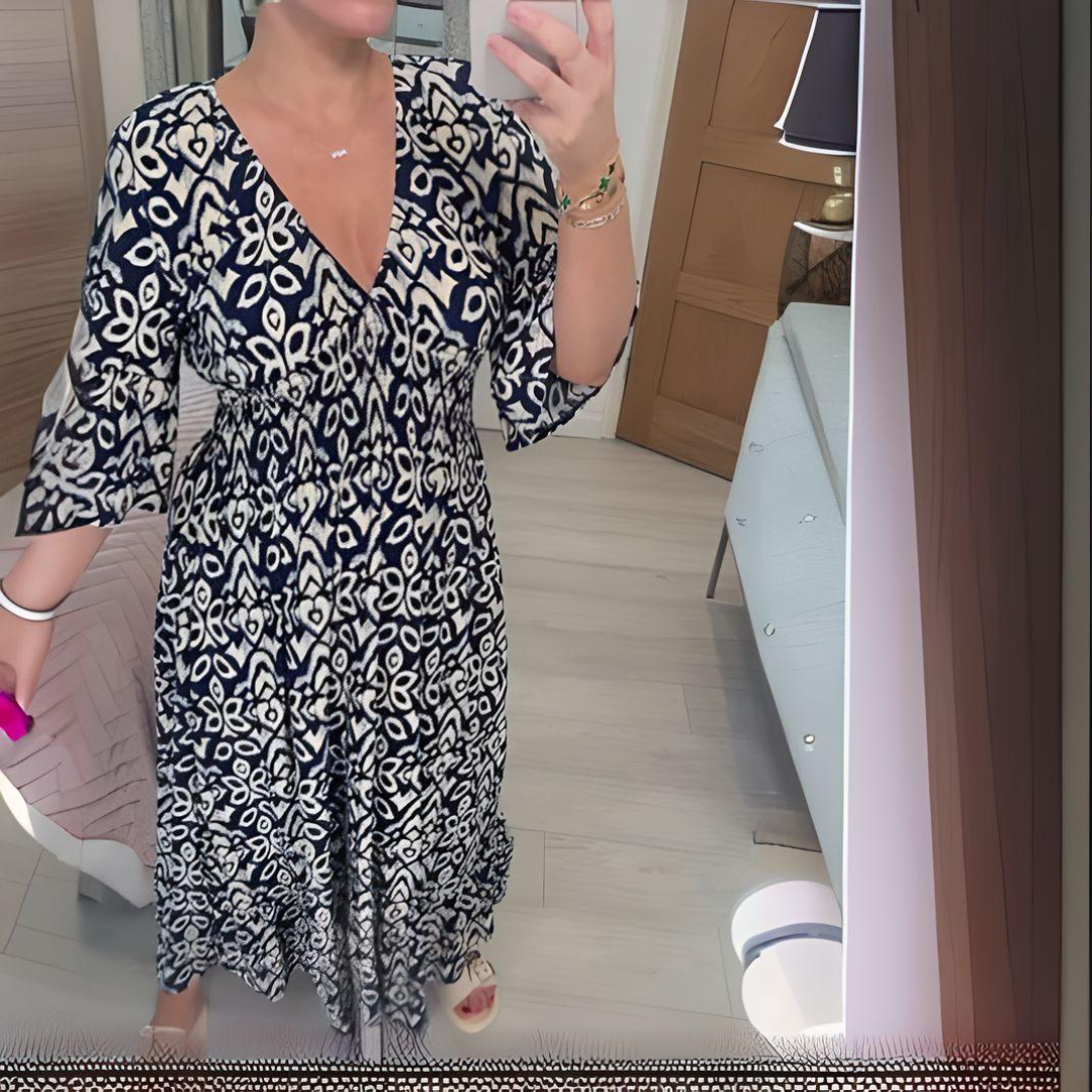 CHARMAGNE | FLÖDANDE BOHO KLÄNNING
