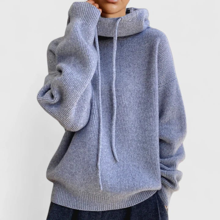 Marie | Mysig Stickad Hoodie