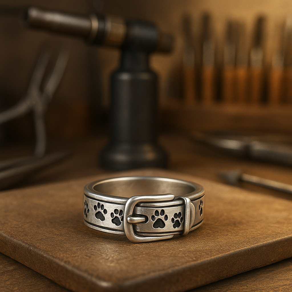 Wren™ | Halsbandsring inspirerad av hundar