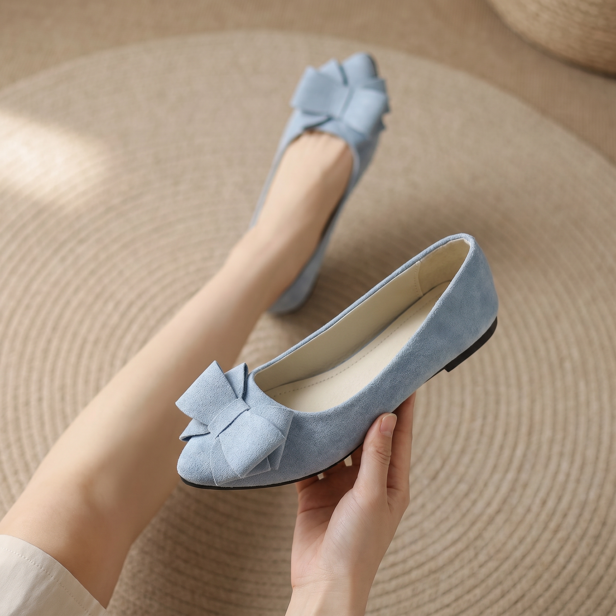 Valeria™ | Bellezza Bow Comfort-ballerinaskor